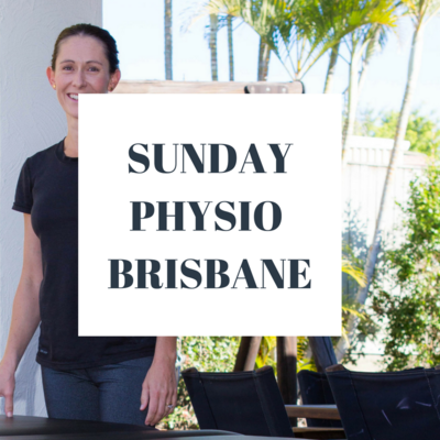 Sunday Physiotherapy Brisbane